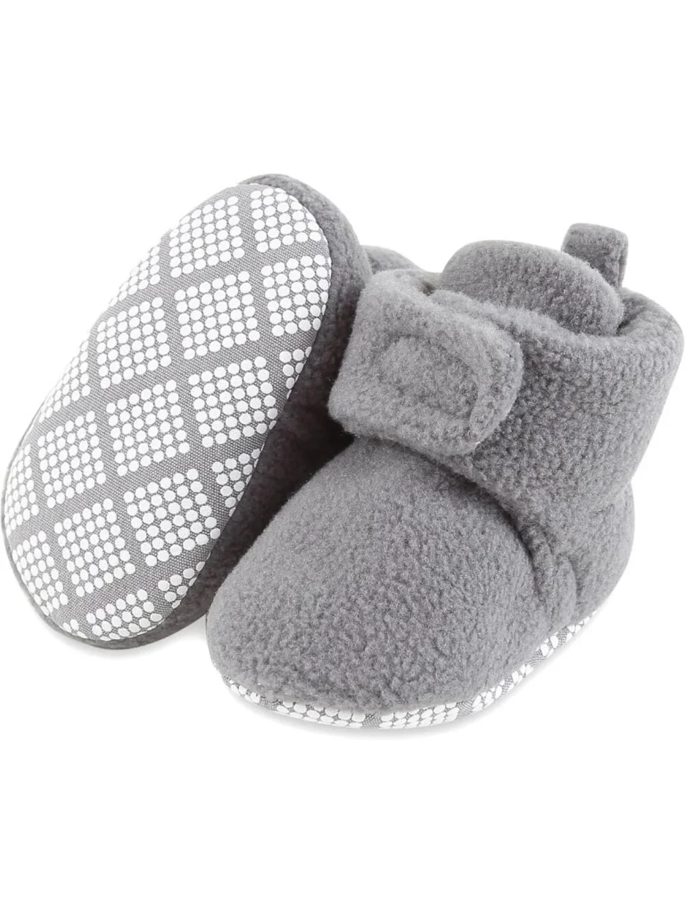 Cozy Fleece Baby Booties | Non-Slip First Walkers for 0-18 Months